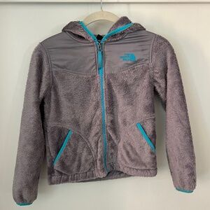 Adorable Grey The North Face Fleece - Girls Size S (7/8)